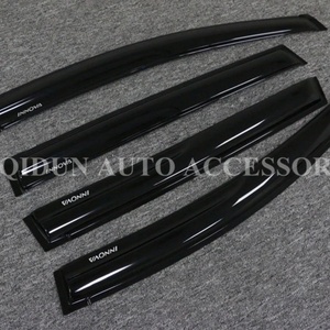 Nouvel Arrivage Déflecteur de Vent Noir en Filet pour Vitre de Portière, Décoration de Voiture, Pare-Soleil pour Toyota INNOVA 2016-ON - Product Image 6
