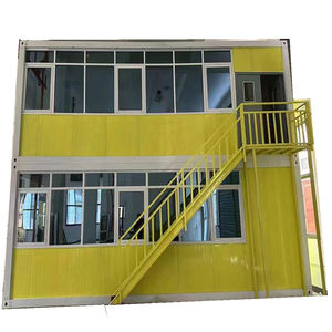 Contenedor de envío de carga conveniente, contenedor de estructura de acero portátil prefabricado móvil Modular, casa pequeña de bajo precio - Product Image 2