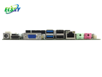 Carte mère industrielle Mini-ITX ELSKY QM1800E Intel Celeron J1800/J1900/Pentium J2900 DDR3 8 Go Simple/VGA/ Intégré Nouveau