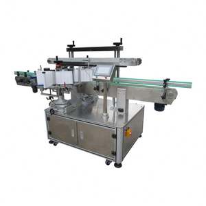 Machine d'étiquetage commerciale entièrement automatique double face pour bouteilles de crème, de boissons, de bière, de parfum et de stylos-plume - Product Image 3