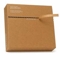 Boîtes d'expédition en carton ondulé Kraft en gros avec bande déchirable, ouverture facile, logo personnalisé, écologiques