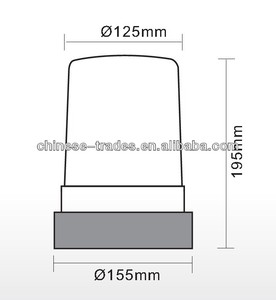 Đèn Hiệu Xoay Halogen DC12/24V Bán Chạy Đèn Hiệu H1 Đèn Cảnh Báo Xoay 38112 Có Đế Từ Tính KL7000 - Product Image 6