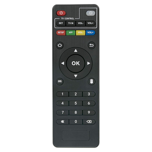 Nouvelle télécommande de remplacement compatible avec les boîtiers TV MXQ <span class=keywords><strong>PRO</strong></span> 4K, M8, M8C, <span class=keywords><strong>H96</strong></span>, <span class=keywords><strong>H96</strong></span> <span class=keywords><strong>Pro</strong></span>+ et les boîtiers TV Android, modèle ES-RM062-2. - Product Image 1