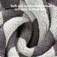 Prix d'usine Serviette en microfibre 70*140cm Grande serviette Douce et absorbante Serviette de bain rayée