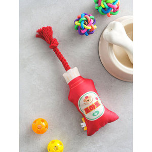 ของเล่นแบบโต้ตอบและเคลื่อนไหวได้สำหรับสัตว์เลี้ยงแบบขวดใส่ฟัน - Product Image 1