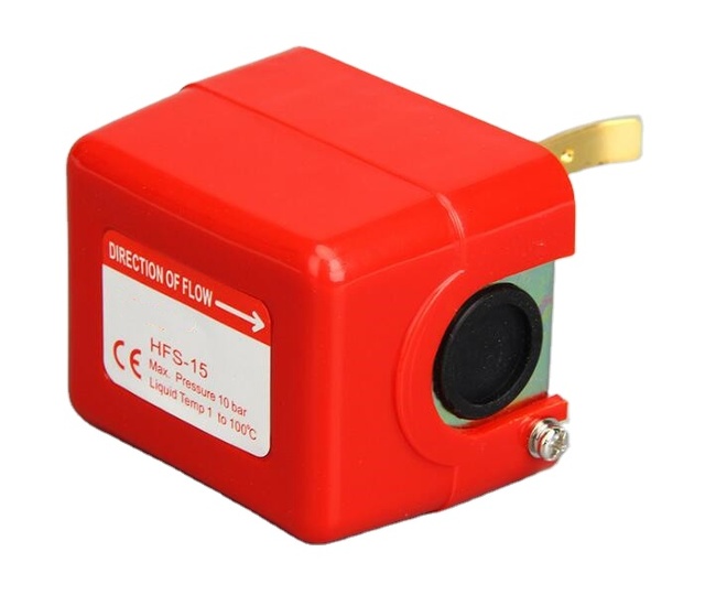 China Factory High Quality Low Price Water Flow Switch HFS-15 Size 1/2" Inch Liquid Switch for Water
