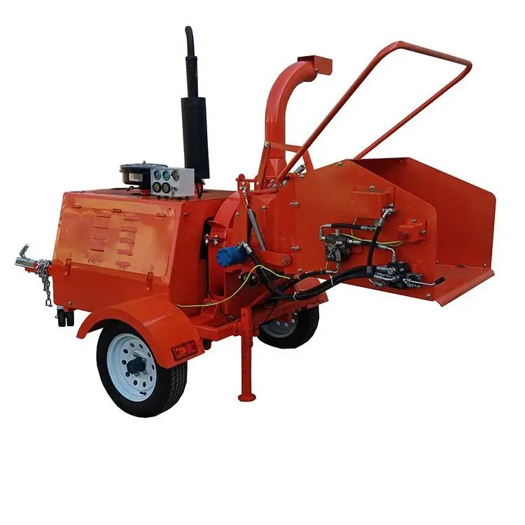 Manual Diesel Engine Garden木材チッパーディーゼルエンジンShredder For Farm Wood Cutter Machine Diesel Chipper