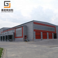 Estructura de Acero Galvanizado en Caliente Personalizable de Múltiples Compartimentos, Taller Industrial, Nave Industrial, Acero Q235/Q355 de Alta Capacidad de Carga, ISO