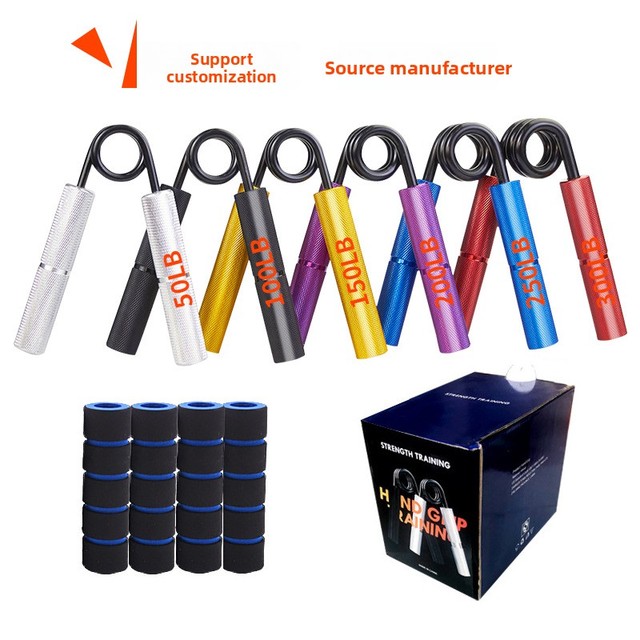 Spring Steel Mens Professional Wrist-Strength Trainer Finger Exercise Grip-Strengthener Adjustable Reinforced Extended