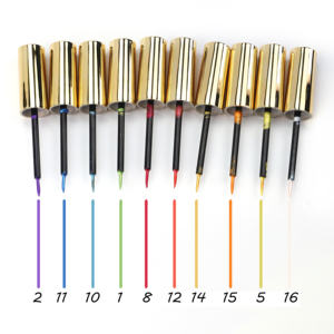 Cepat Kering Perekat Magic Eyeliner Pena Hitam Coklat Jelas Warna Lem Eyeliner Pensil - Product Image 6