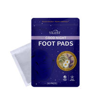 Patchs pour les pieds de haute qualité, 10 paires, modèle KBS013, pour le soin du corps, doux, confortables, respirants, utilisation nocturne, durée de conservation de 3 ans