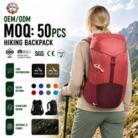 Sacs de voyage multifonctionnels légers de 18 L pour le camping, la montagne, la randonnée, imperméables, sacs à dos de trekking