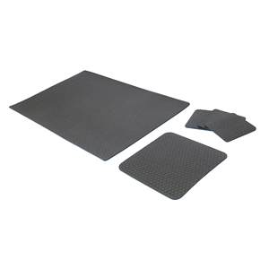 Large Office Organizer 5-Piece Leather Desk <b>Pad</b> Set with Desk Mat Mouse <b>Pad</b> and Coaster Essential Accessories - Product Image 5