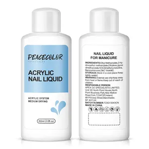 Professionele Acryl Nagel Vloeistof Voor Acryl Poeder Groothandel Producten Leveranciers Acryl Vloeistof Voor Nagelverlenging 3d Art