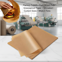 Rouleau de papier sulfurisé biodégradable et écologique pour poche à douille, emballage de boulangerie, résistant aux hautes températures pour aliments et burgers