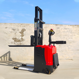 Chariot élévateur transpalette électrique complet à double levage hydraulique efficace de 2 tonnes (2000 kg) certifié CE, vente directe fabricant - Product Image 6