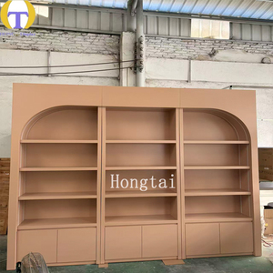Vitrina Arqueada Personalizada con 5 Estantes y Base de Almacenamiento, Directo de Fábrica, para Figuras de Acción y Coleccionables, <span class=keywords><strong>Tienda</strong></span> Minorista - Product Image 3