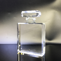 Trophée de récompense en cristal K9 de qualité supérieure, design unique en forme de bouteille, logo personnalisé, coopération commerciale