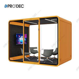 Movable Musical Studio Piano/Trống Thực Hành Acoustic Booth Cách Âm Ghi Âm Gian Hàng Cách Ly/Nhà Im Lặng Booth - Product Image 6