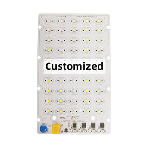 Modulo <span class=keywords><strong>LED</strong></span> Quadrato PCB PCBA con Certificazione CE RoHs, 100 Lm/W, 50W, 220V, <span class=keywords><strong>LED</strong></span> SMD 2835, Ra80, 6500K per Illuminazione Stradale <span class=keywords><strong>a</strong></span> <span class=keywords><strong>LED</strong></span> - Product Image 1