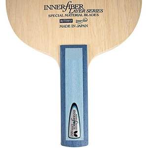 Raquette de tennis de table professionnelle avec manche en fibre de carbone, lame en bois d'ingénierie et couche intérieure en caoutchouc - Product Image 5