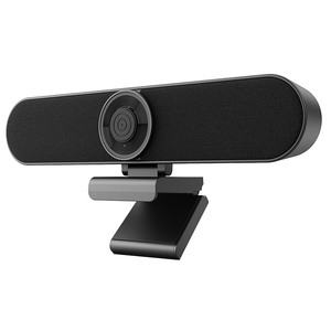 Webcam 2K avec microphone et haut-parleur, <span class=keywords><strong>barre</strong></span> <span class=keywords><strong>de</strong></span> <span class=keywords><strong>son</strong></span> USB pour conférence et bureau, haut-parleur stéréo double 4MP 5W, Plug & Play pour PC portable - Product Image 2