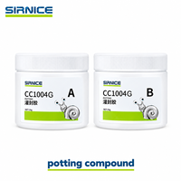 Composé d'encapsulation en silicone bicomposant pour l'électronique des batteries, les circuits imprimés BMS et les modules d'alimentation |   SIRNICE CC1004G