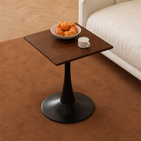 Table basse moderne en bois massif durable avec un design luxueux pour le salon et l'hôtellerie