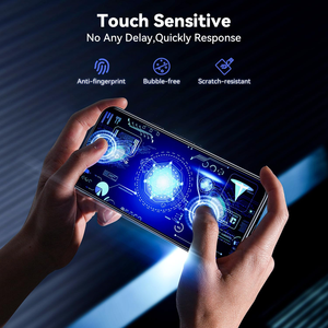 Protection d'écran en verre trempé pour Google Pixel <span class=keywords><strong>10</strong></span> Pro XL, haute alumine, dureté 9H, déverrouillage par empreinte digitale, film pour Google Pixel 9a - Product Image 5