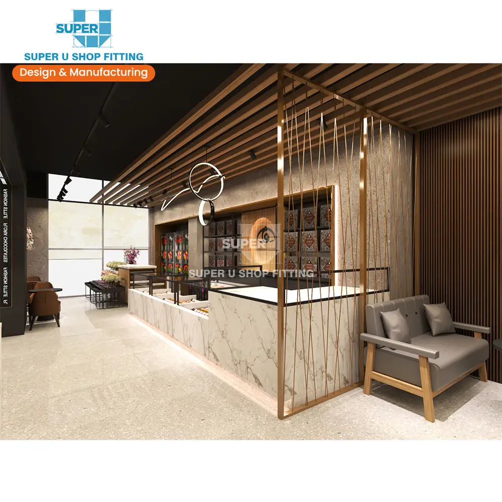Modern Coffee Shop Designs Ideas Creative Cafe Display Solution Showcase Popular Store Decoration for Coffee Shop