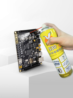 Spray nettoyant personnalisable parfum citron pour application sur cartes de circuits imprimés et écrans tactiles 280ML/550ML