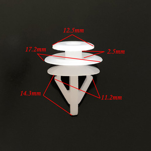 Clip de fixation de dossier de siège auto D56 pour Honda Civic Accord Fit, réparation et remplacement du panneau de porte - Product Image 2