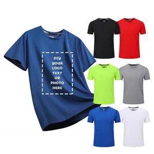 Chất Lượng Cao Tùy Biến Của Riêng Bạn Thiết Kế Thương Hiệu Logo In T-Shirt Băng Giá Cảm Giác Thời Trang Unisex Top Tee Tự Làm Quần Áo Đội Quần Áo