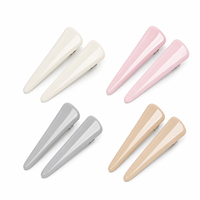 Élégante Pince à Cheveux Faite Main en Acétate, Barrette Latérale Dégradée de 7 cm pour Femme, Accessoire Cheveux pour Bal de Promo et Quotidien