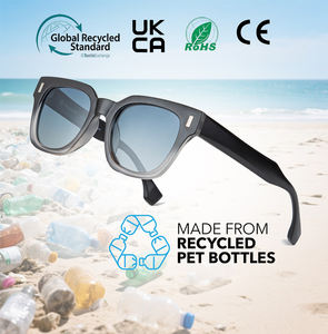 Gafas de Sol Unisex Recicladas UV400, con Lentes Degradadas Polarizadas de Diseño de Moda y Logotipo Personalizado - Product Image 1