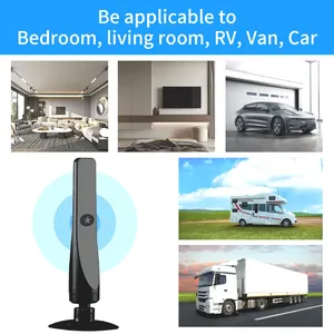 Antena <span class=keywords><strong>de</strong></span> TV Digital Ultra HD 4K/1080P con <span class=keywords><strong>Amplificador</strong></span> <span class=keywords><strong>de</strong></span> <span class=keywords><strong>Señal</strong></span> <span class=keywords><strong>de</strong></span> 25DBI, Alcance <span class=keywords><strong>de</strong></span> 50 Millas, Antena Interior/Exterior con Recepción <span class=keywords><strong>de</strong></span> <span class=keywords><strong>Señal</strong></span> Mejorada - Product Image 2