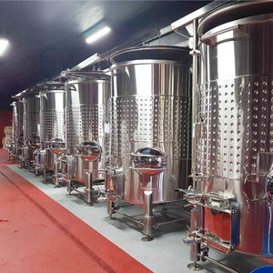 JOSTON 5000L Réservoir à toit flottant en acier inoxydable Navire à couvercle mobile Usine de fabrication à usage domestique Grand roulement de stockage de cidre de vin - Product Image 3