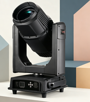 LS Outdoor 600W BSW IP65 Wasserdichter LED Moving Head Scheinwerfer mit RGBWA DMX512-Steuerung Warmweiß & Grün/Rot für Bühnenbeleuchtung