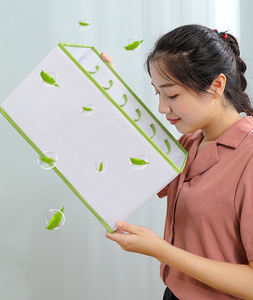 Armario plegable de malla lavable, armario de almacenamiento de ropa, 7 rejillas, cajón divisor, organizador, tablero de soporte para <span class=keywords><strong>pantalones</strong></span> vaqueros, camiseta - Product Image 6