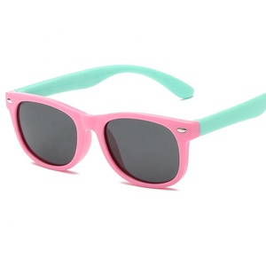 Gafas de Sol Coloridas de Moda <span class=keywords><strong>2022</strong></span>, Gafas de Sol de Dibujos Animados Baratas con Lentes de Protección Solar para Niños - Product Image 4