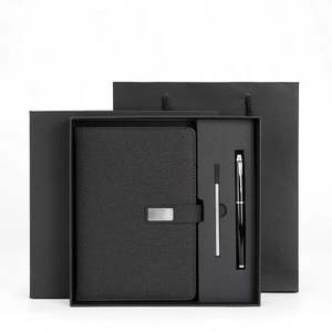 Free Gifts Corporate Business Gift Set <b>Notebook</b> and Pen <b>Refill</b> Stationery Set - Product Image 5