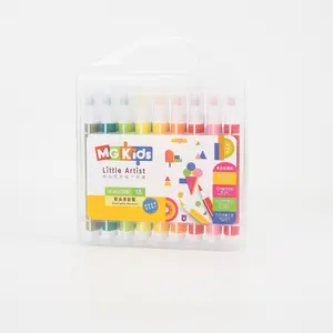 M & G食品级水彩笔软刷可洗12 18 24 36 48色儿童水彩笔套装