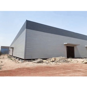 Coût de construction d'un hangar industriel Structure métallique préfabriquée Bâtiment d'atelier <span class=keywords><strong>portable</strong></span> en métal Bâtiment d'atelier préfabriqué - Product Image 5