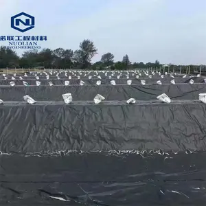 Mật độ cao polyethylene Pond Liner không thấm nước geomembrane HDPE geomembrane tấm cho Biogas nồi