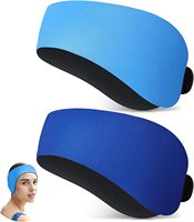 Bandeau de protection d'oreilles en néoprène souple, portable, imperméable et réutilisable pour la natation et le surf