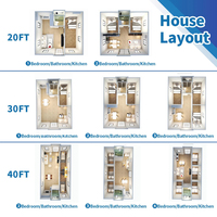 Maison conteneur modulaire portable et extensible, avec structure en acier, pliable, pour bureau à domicile, spacieuse et à installation rapide