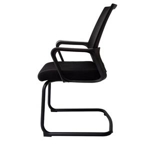 Mobiliário de escritório cadeira de conferência cadeiras de sala de reuniões cadeira de escritório ergonômica de malha preta moderna - Product Image 3