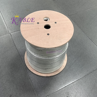 Câble Ethernet Gigabit certifié ETL CAT6 23AWG UTP/FTP/SFTP 4 paires BC/CCA PVC/LSZH 305M pour installation de réseau intérieur