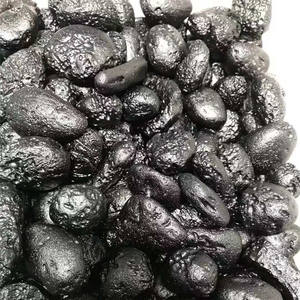 หินอีโรไลต์สีดำธรรมชาติแท้ หินอุกกาบาตดิบ - Product Image 5