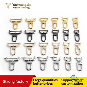 Mousqueton pivotant en métal de haute qualité, durable, léger et écologique, 32 mm 38 mm, avec vis détachables pour sacs à main EH - Product Image 4